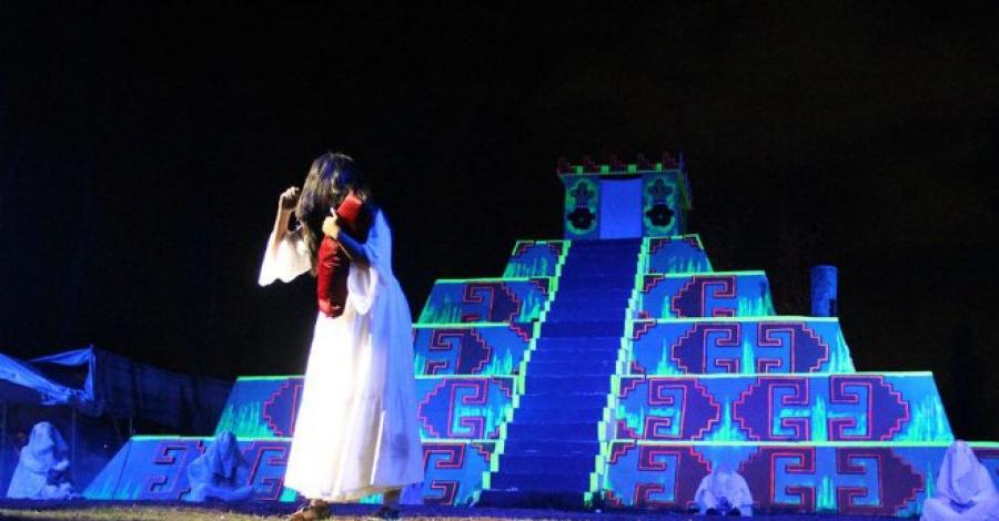 Spectacle de la Llorona à Xochimilco